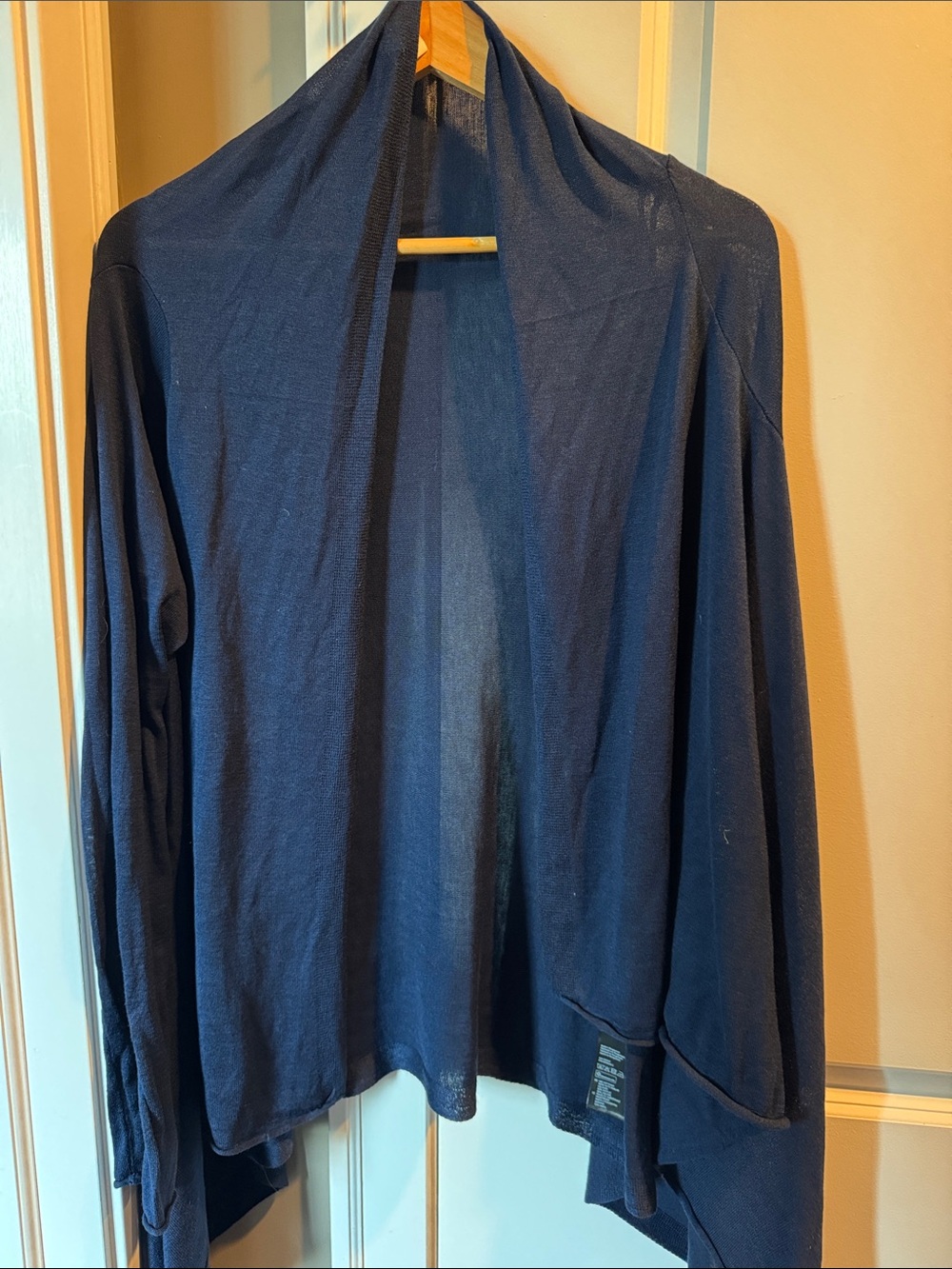 H&M Navy Blue Open-Front Women's Cardigan